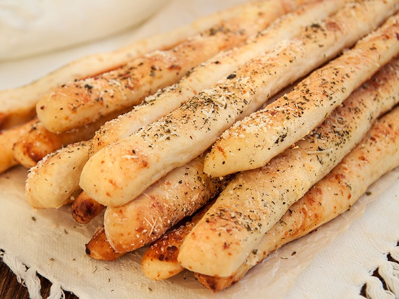 Cheese Bread Sticks Grissini