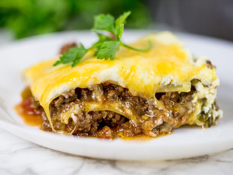 Cheesy Taco Lasagna