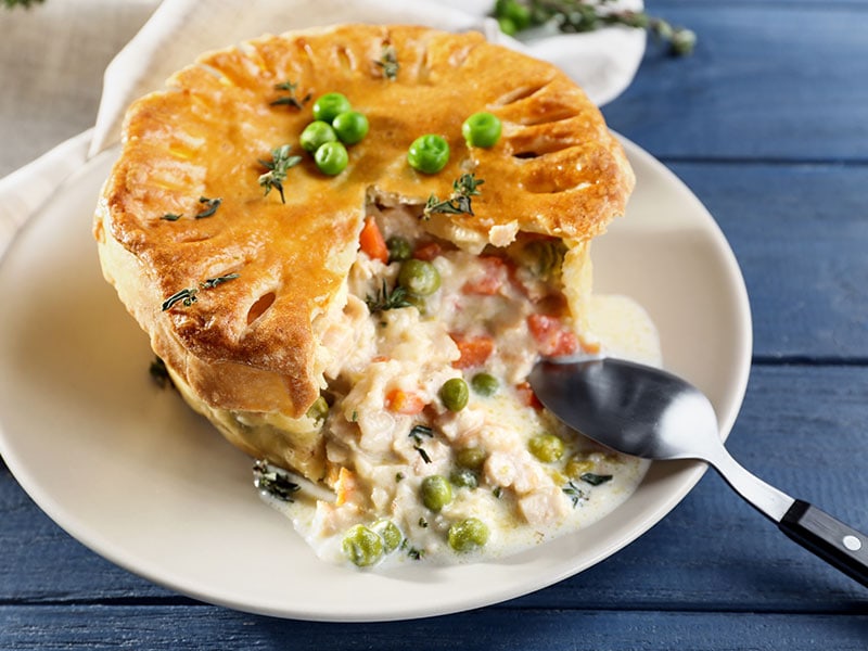 Chicken Pot Pie Green