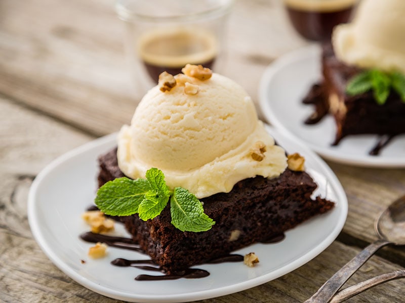 Chocolate Brownie Vanilla Ice