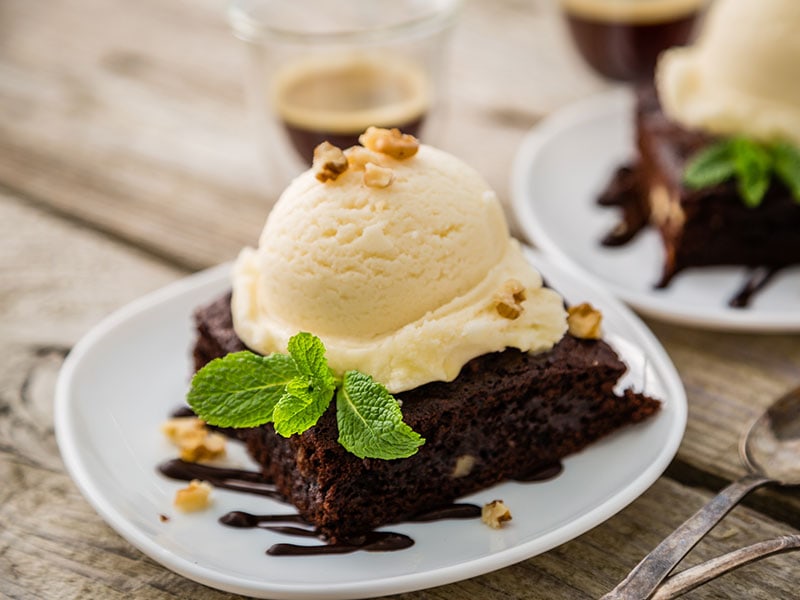 Chocolate Brownie Vanilla Ice