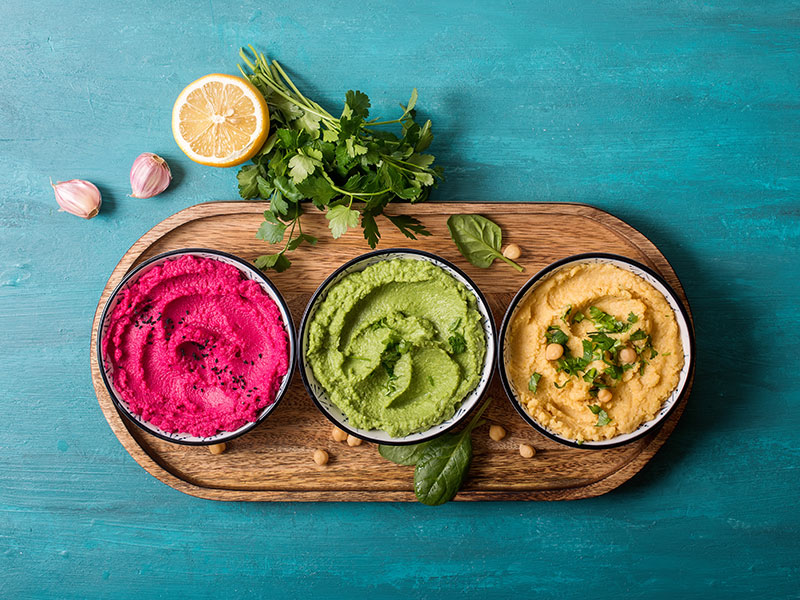 Colors of Hummus