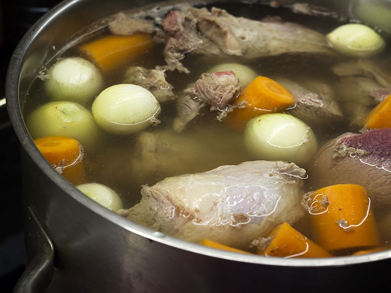 Cooking Beef Broth Onions