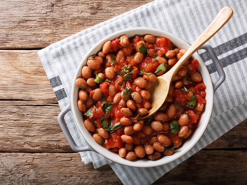 Cranberry Beans Borlotti Sauce