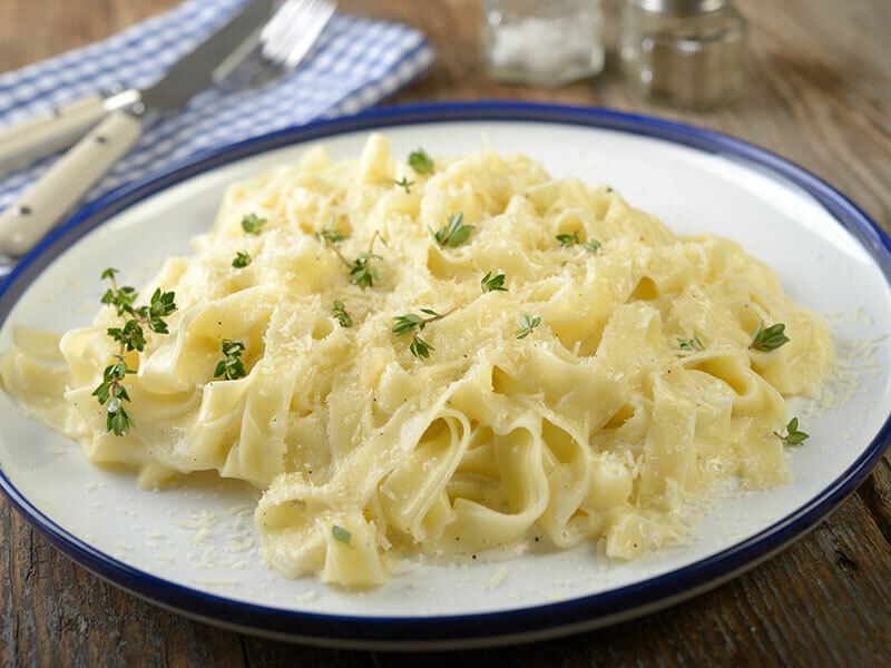 Fettuccine Alfredo Thyme