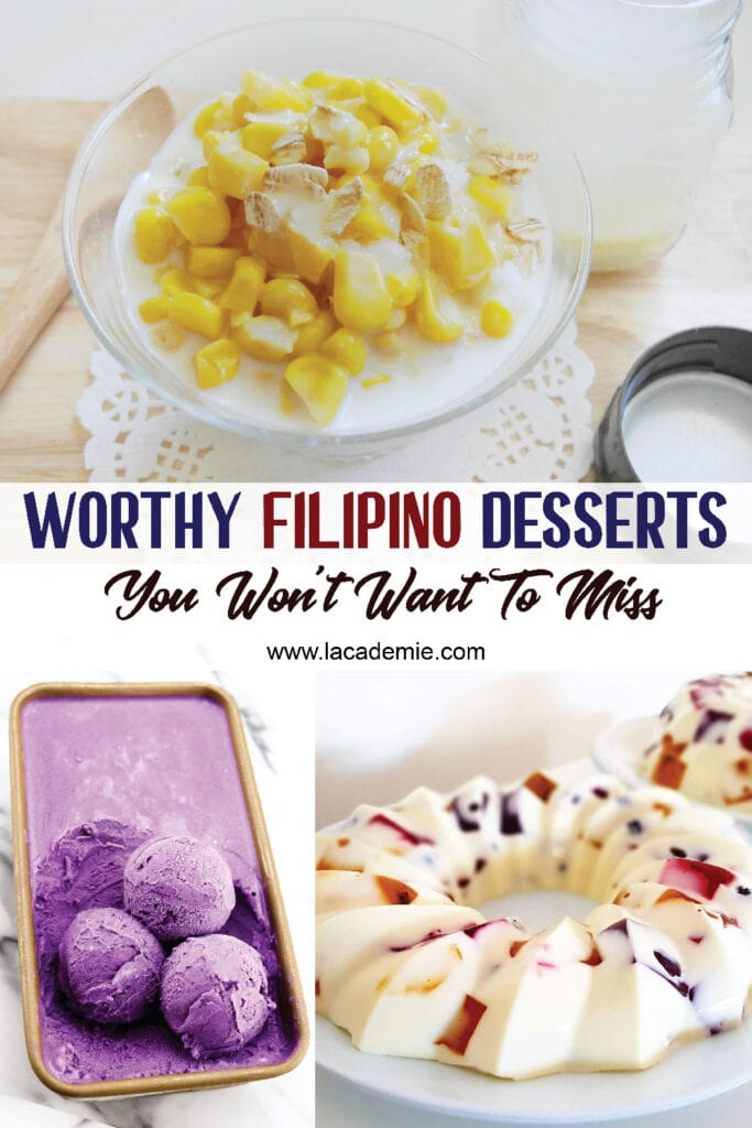 Filipino Desserts