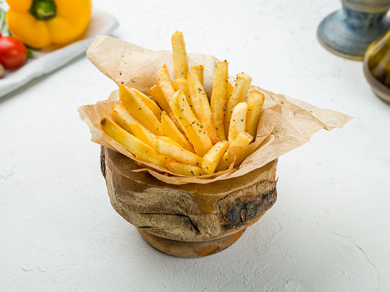 French Fries On Bowl