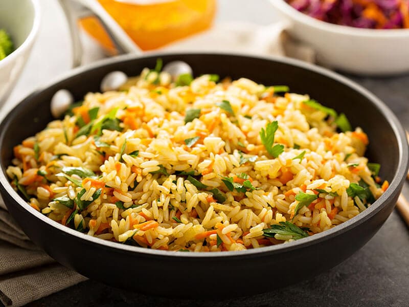 Fried Rice With Vegetables