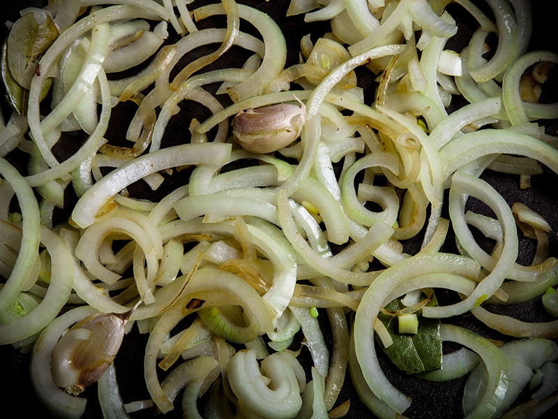 Garlic Onion Fried Pan