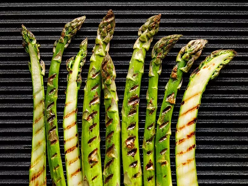 Grilled Green Asparagus