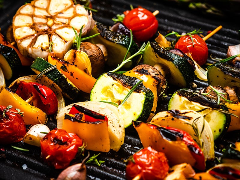 Grilled Vegetable Skewers