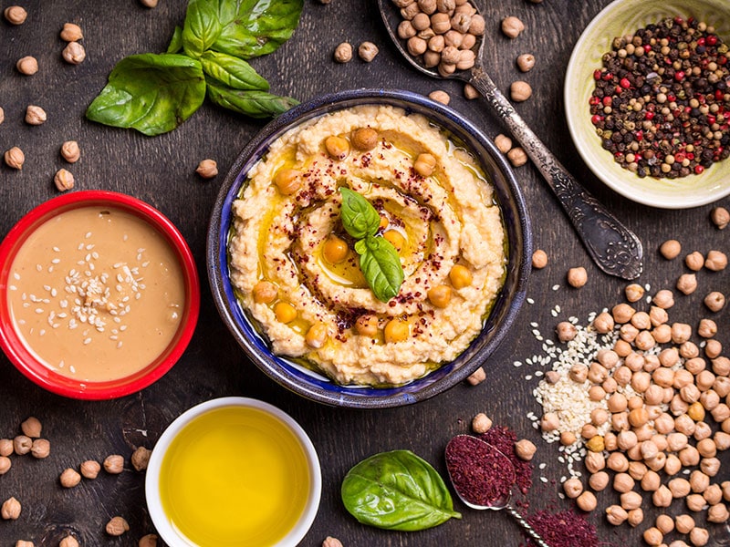 Hummus Ingredients Chickpea