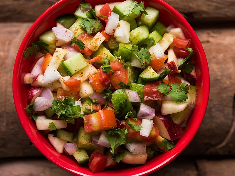 Kachumber Green Salad