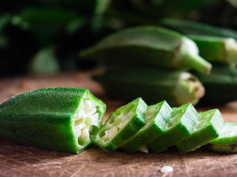 Okra Slices