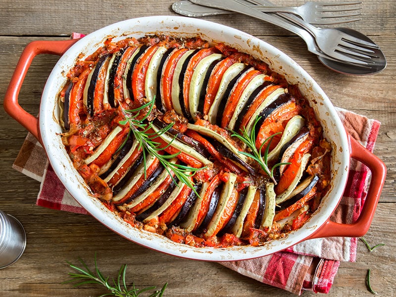 Ratatouille traditionell fransk provensalsk