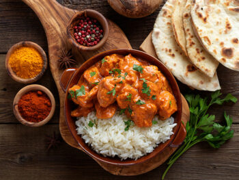 Serve With Butter Chicken