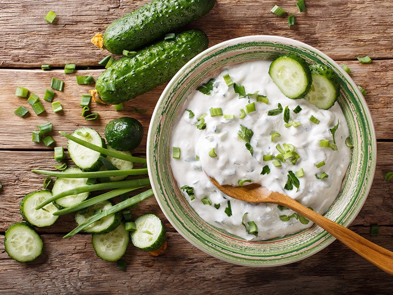 Spicy Sauce Raita Herbs