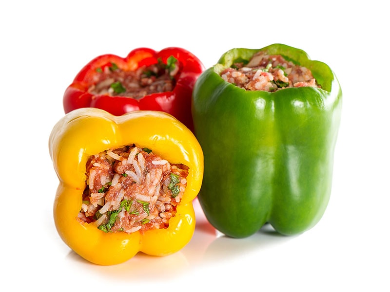 Stuffed Bell Pepper Filled