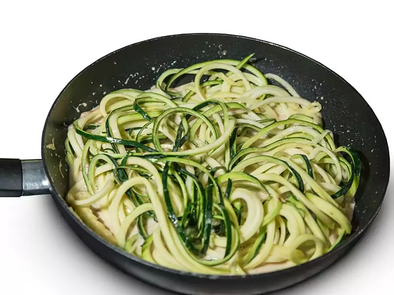 Zucchini Noodles Coconut