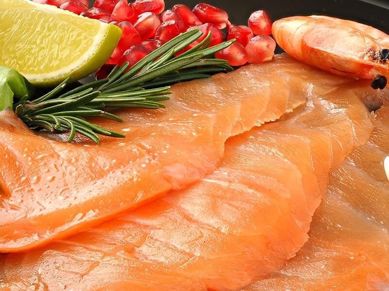 Appetizing Slices Salmon