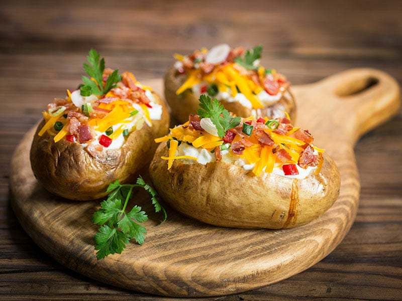 Bacon Baked Potatoes