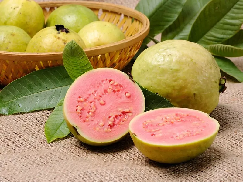 Basket Full Brazilian Guavas