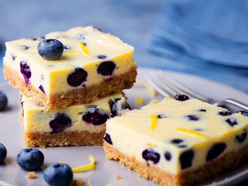 Blueberry Cake Cheesecake