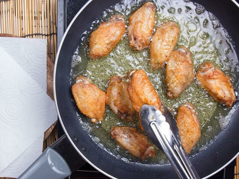 Chicken Wings Pan Cooking