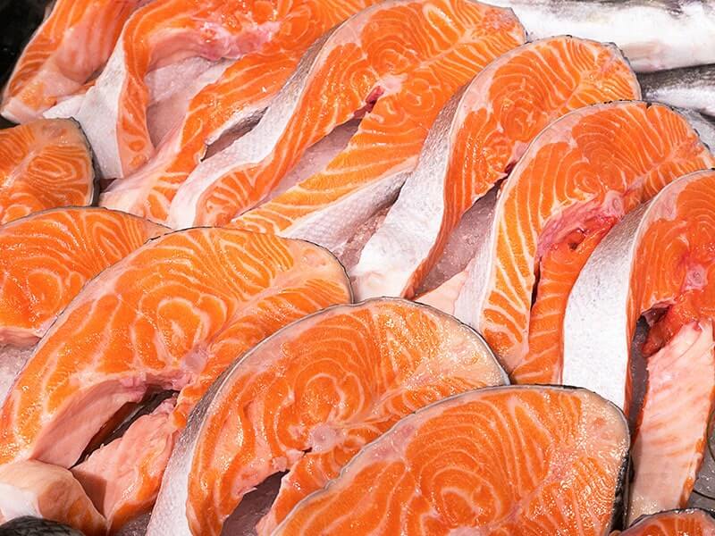 Chilled Salmon Steaks
