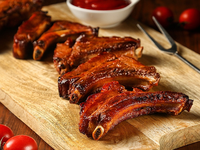 Fully Cooked Pork Ribs