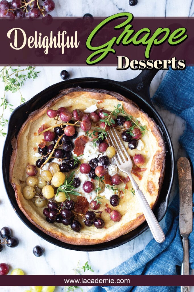 Grape Desserts