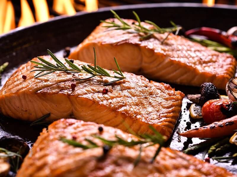 Grilled Salmon Fish