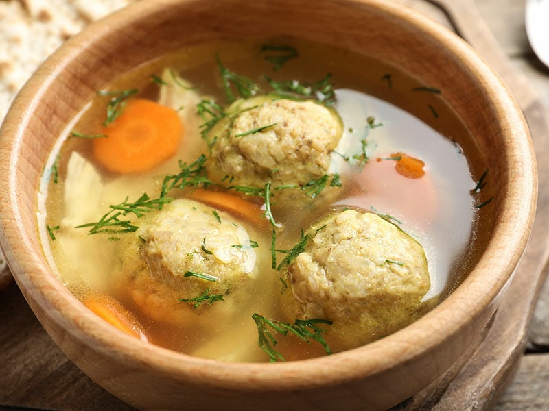 Jewish Matzoh Balls Soup