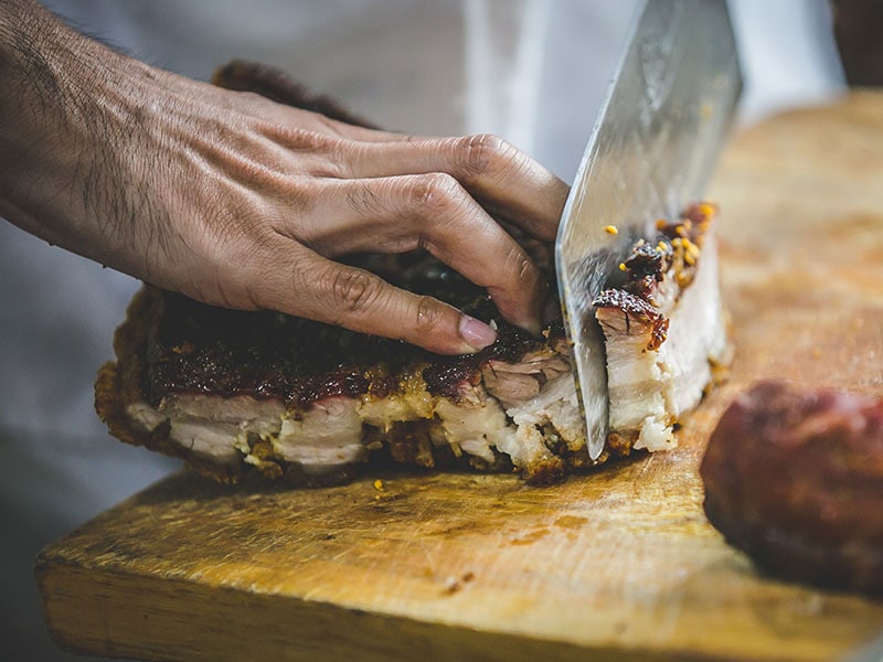 Knife To Cut The Meat