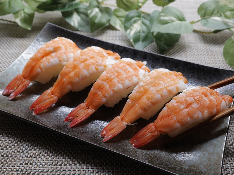 Nigirizushi With Shrimp