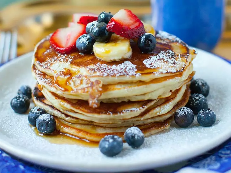 Pancakes With Berries