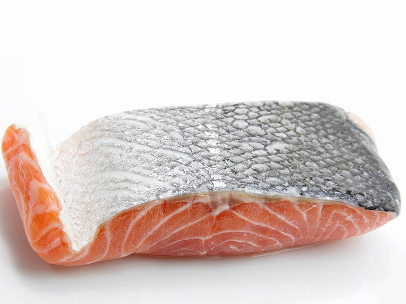 Raw Salmon Fillet