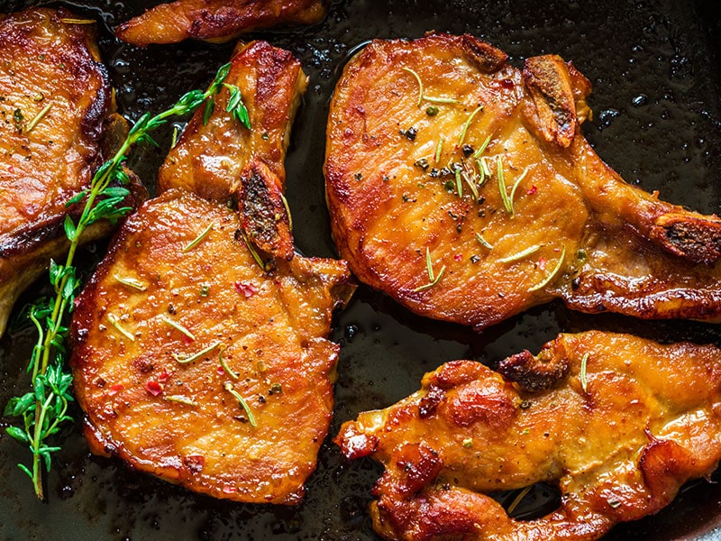 Roasted Pork Steaks