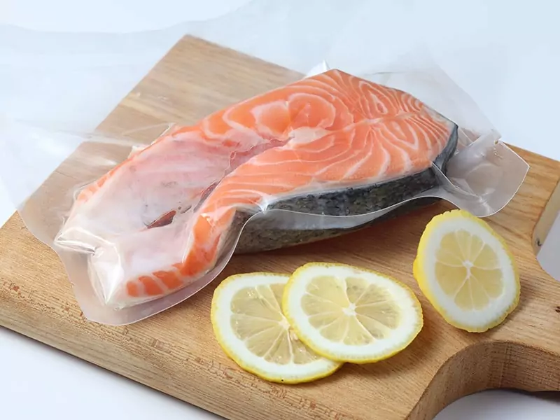 Salmon Fillets Vacuum