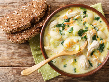 Serve With Chicken And Dumplings