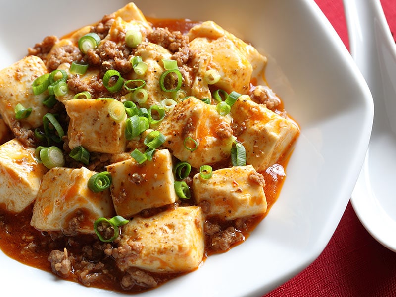 Szechuan Style Spicy Tofu