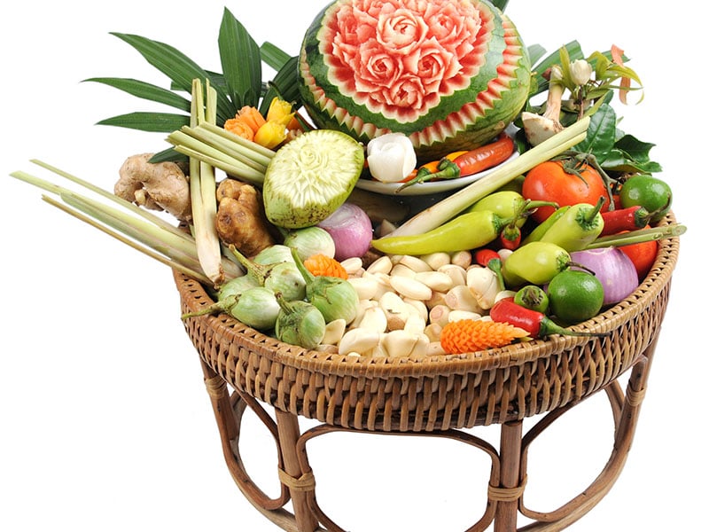 Thai Herb Basket