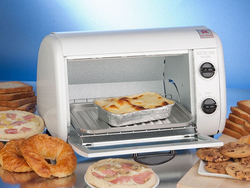 Toaster Oven Cook Food