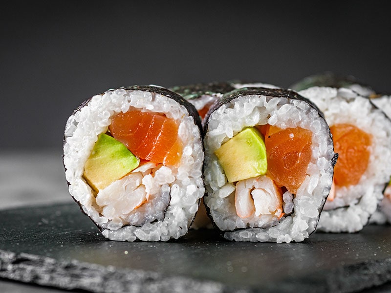 Appetizing Sushi Roll Futomaki