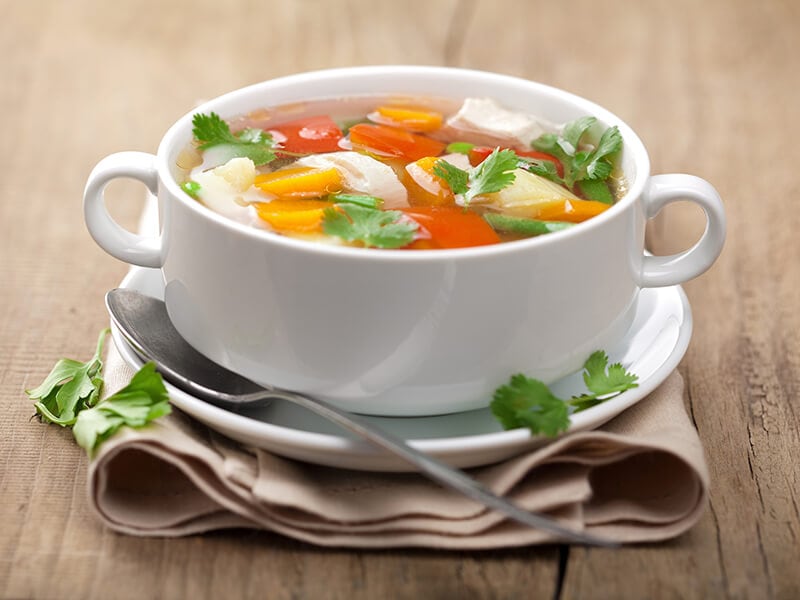 Chicken Soup Vegetables