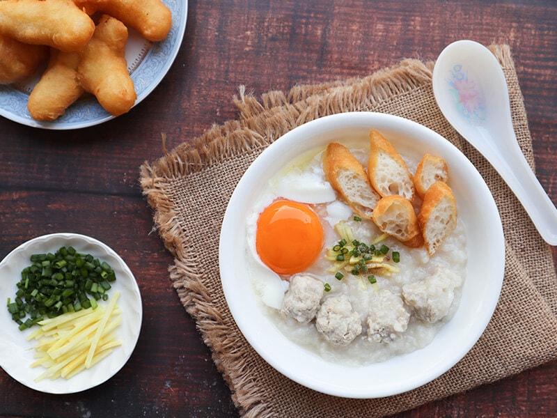 Congee Minced Pork