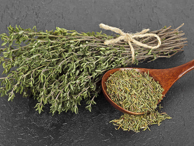 Dried Thyme Bundle Sprigs