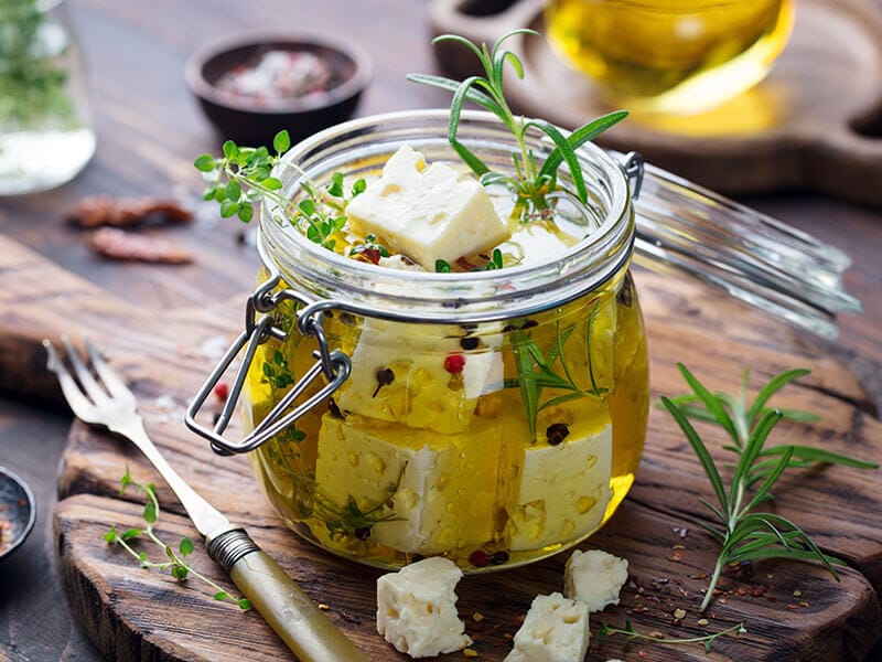 Feta Cheese Marinated