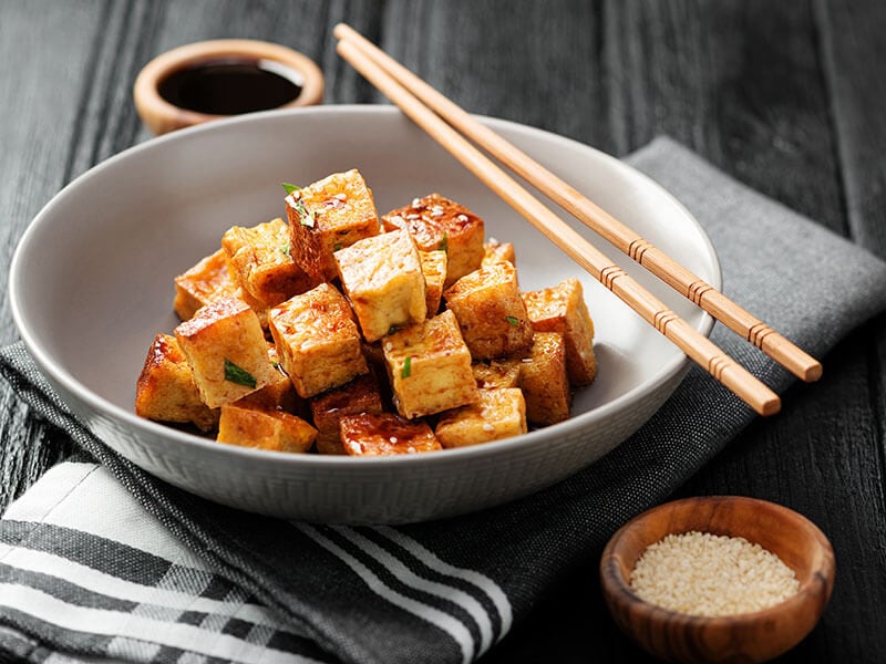 Fried Tofu Pieces