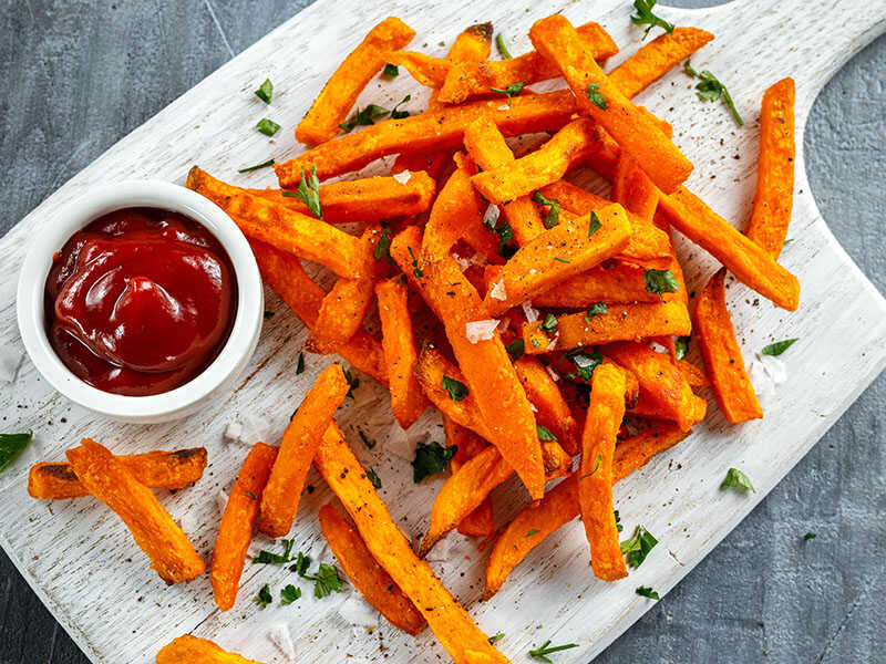 Grilled Sweet Potato